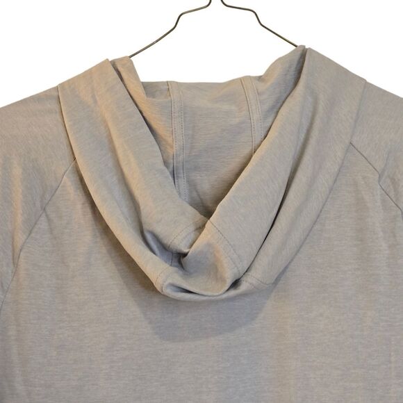 Xersion Studio Men's Heather Gray Long Sleeve Hoodie Activewear Shirt Medium NWT - Picture 3 of 14